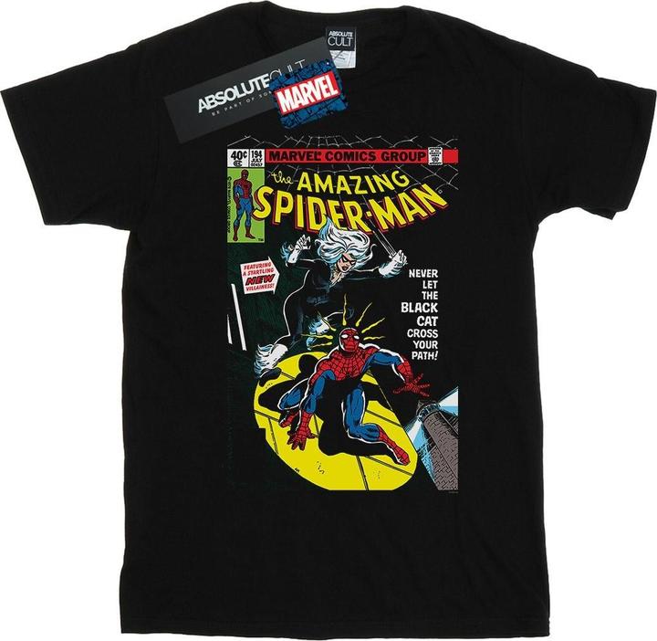 Produktbild SpiderMan Black Cat Cover TShirt (XL)