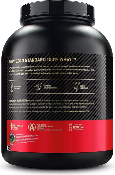 Immagine prodotto Optimum Nutrition Gold Standard (Cioccolato Latte Estremo, Cioccolato, Cioccolato al latte, 1 pz., 2273 g)