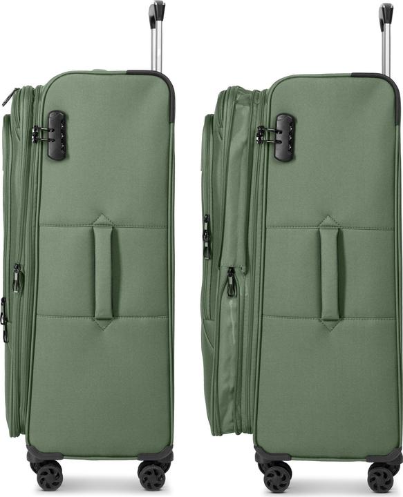 Actual product image Franky Melbourne 3.0 4-wheel trolley 79 cm with expansion pleat (90 l, XL (from 140l))