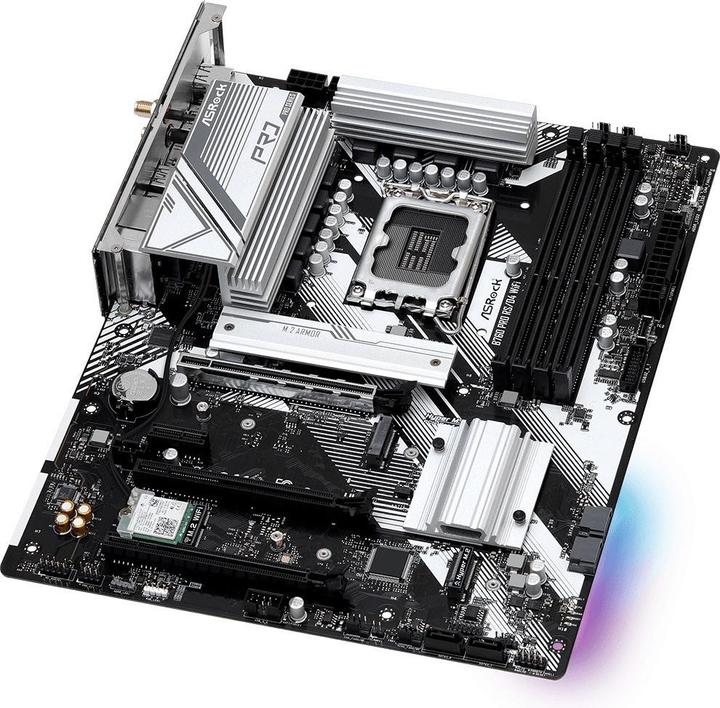 Produktbild AsRock B760 PRO RS/D4 WIFI (LGA 1700, Intel B760, ATX)