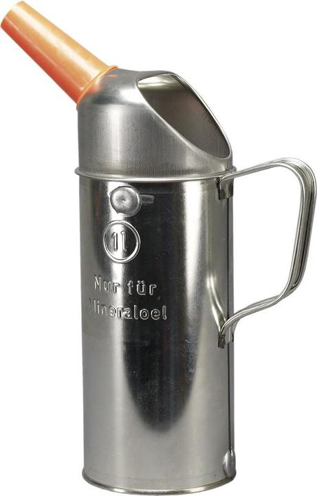 Image du produit Pressol Réservoir de mesure d'huile en fer-blanc, 2 l, bec verseur rigide, calibré