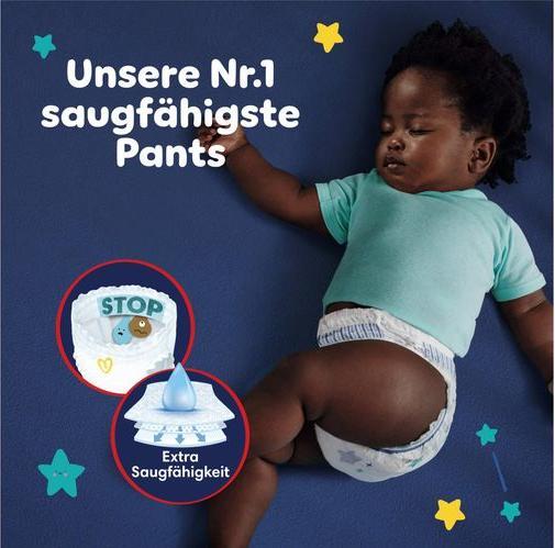 Produktbild Pampers Baby-Dry Night Pants (Gr. 5, Monatsbox, 160 Stück)