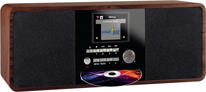 Produktbild NABO DAB Pro holz Internetradio mit FM/DAB+ u. CD