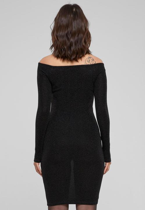 Immagine prodotto Urban Classics Vestito donna off shoulder a maniche lunghe con glitter - 126795 (XL)
