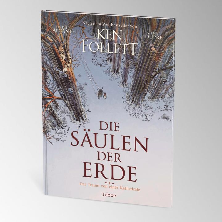Actual product image Die Säulen der Erde - Der Traum von einer Kathedrale (German, Ken Follett, Didier Alcante, Steven Dupré, 2024)