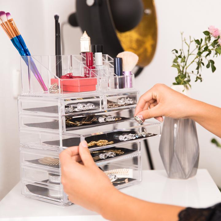 Actual product image Relaxdays Makeup Organizer