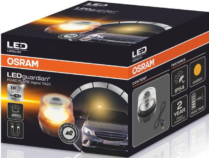 Actual product image Osram Warning Light LEDguardian Road Flare Signal TA20