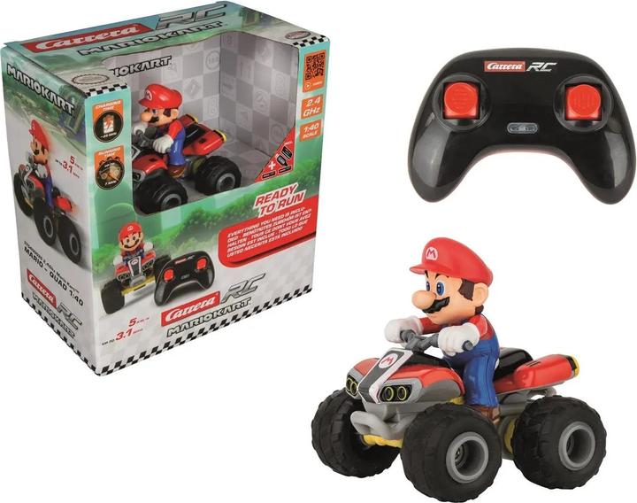 Productafbeelding Carrera Nintendo Super Mario Quad RC 1:40