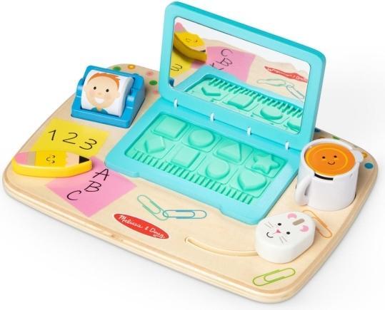 Produktbild Melissa & Doug Melissa and Doug - Work & Play Desktop Activity Board - (30753)