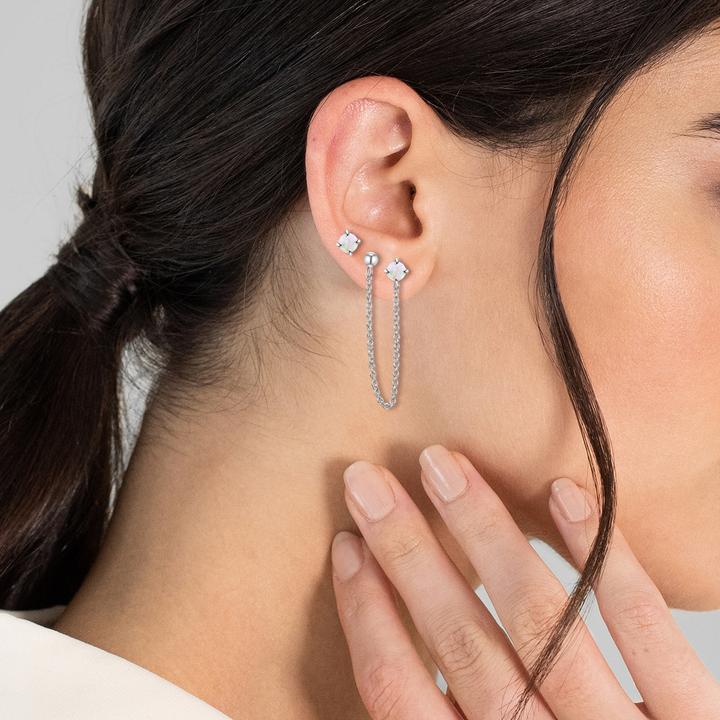 Produktbild Glanzstücke München Damen Sterling Silber Opal (synth.) silber - 26621 (Sterling Silber)