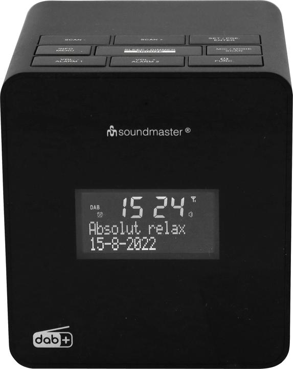 Actual product image Soundmaster Radio alarm clock