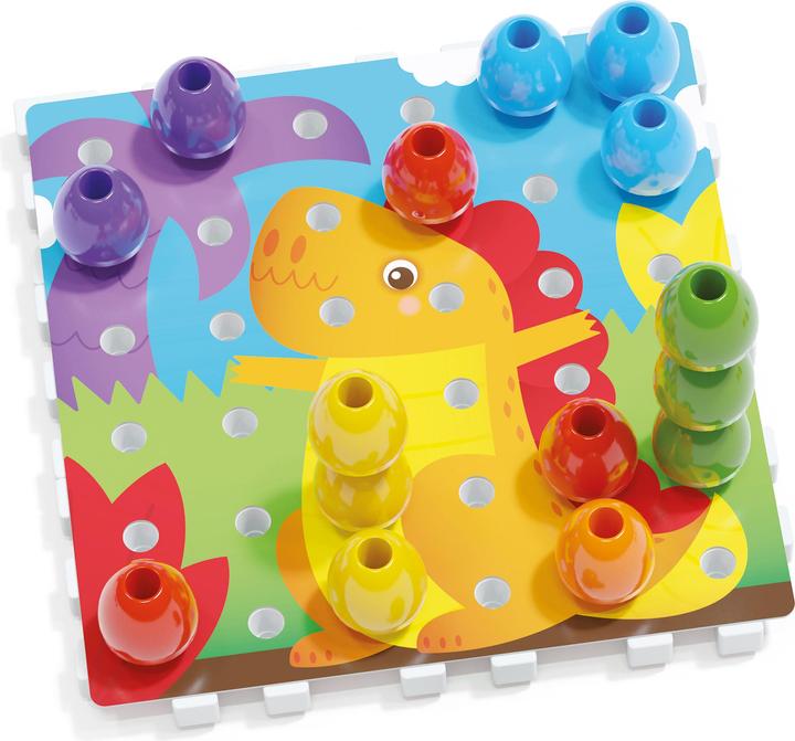 Produktbild Quercetti Jumbo Peggy Mosaik-Steckspiel (45 Teile) (45 Teile)