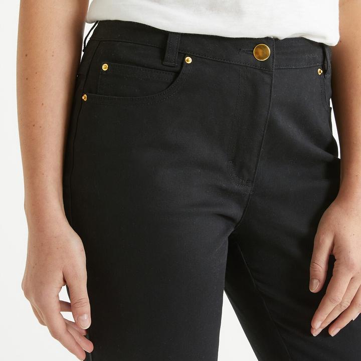 Immagine prodotto Anne Weyburn Pantaloni dritti a cinque tasche in cotone elasticizzato (40)