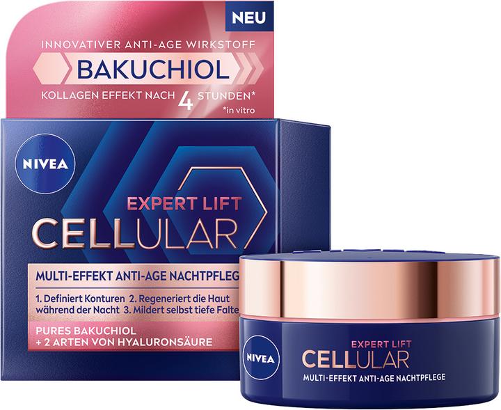 Produktbild NIVEA Cellular Expert Lift Anti-Age Nachtpflege (50 ml, Nachtcreme)