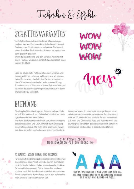 Actual product image 111 Handlettering-Sprüche für alle Anlässe – Der grosse Vorlagen-Block (German, Franziska Feistner, 2021)