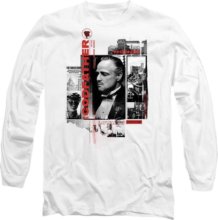 Immagine prodotto The Godfather Maglietta Don Vito Corleone Collage Adulto Unisex (S)