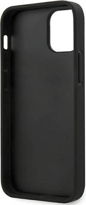 Produktbild BMW M Hard Case PU Leather für Apple iPhone 12 mini - black (Apple iPhone 12 mini)