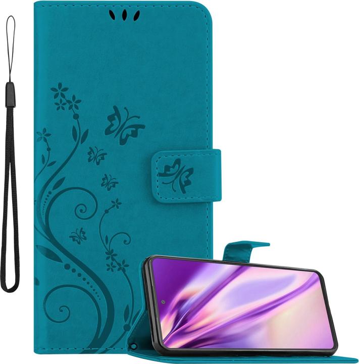 Cadorabo Flower Book Case for Samsung Galaxy A53 5G (Samsung Galaxy A53 5G)