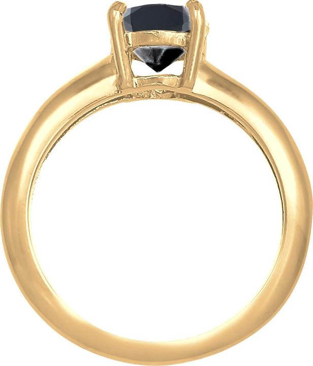 Image du produit Elli Bague Solitaire Classique Zirconia 925 Argent Sterling (64, Argent 925)