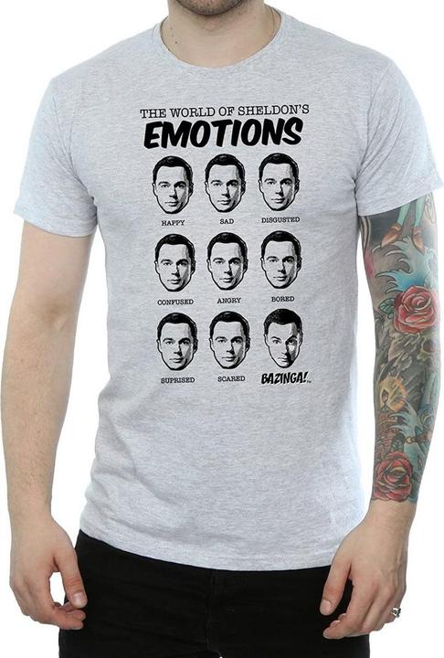 Image du produit Dam T-shirt Mens Sheldon Emotions (XL)