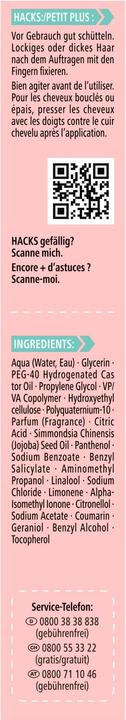 Nutritional values and ingredients Got2b Babyhaar Bändiger Bye Bye Babyhaar 16ml