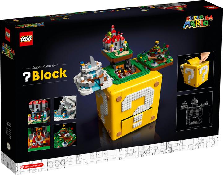 Immagine prodotto LEGO Blocco del punto interrogativo da Super Mario 64 (71395, Set LEGO rari, LEGO Super Mario)