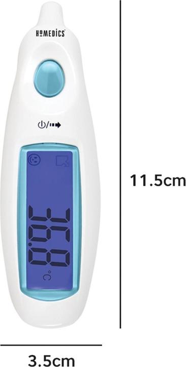 Produktbild Homedics TE-101-EU Jumbo Display Ear Thermometer (Berührungslos)