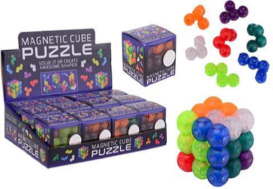 Actual product image Johntoy Magnetic Puzzle Cube (7 pieces)