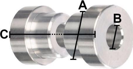 Immagine prodotto Manitou Distanziale dell'ammortizzatore (12 mm, 8 mm)