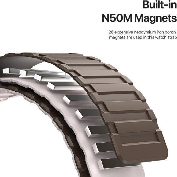 Actual product image Dux Ducis KJ bracelet (45 mm, 44 mm, 42 mm, 49 mm, Silicone)