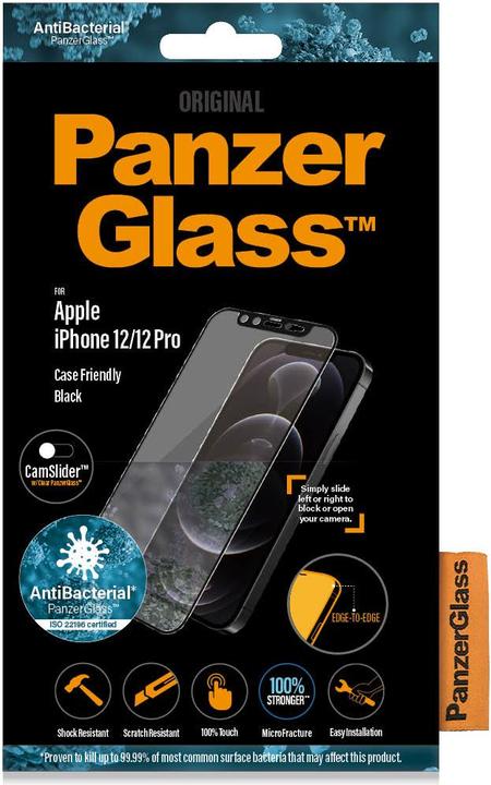 Actual product image PanzerGlass Case Friendly (1 Piece, Apple iPhone 12, Realme 12 Pro+)