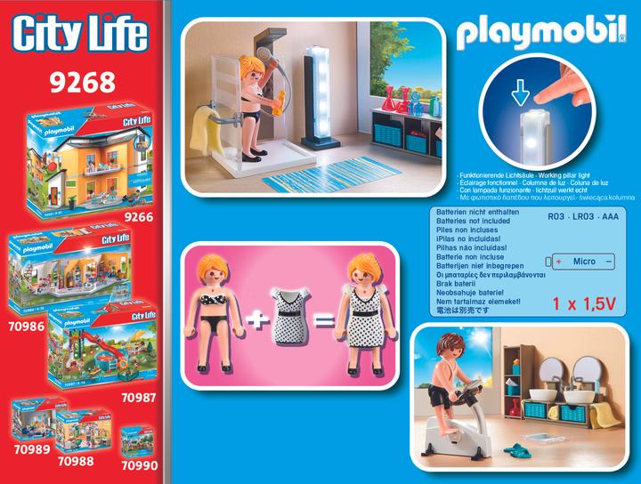 Actual product image Playmobil Bathroom (9268, Playmobil City Life)