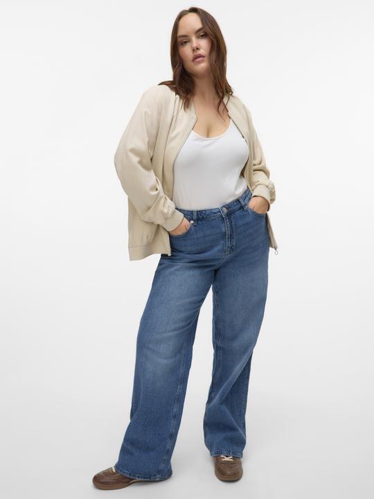 Image du produit Vero Moda VMCTESSA Hohe Taille Weiter Beinschnitt Jeans Weit geschnitten (54)