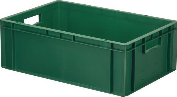 Image du produit Siemens Bac gerbable plastique, hauteur : 210 mm, longueur : 600 mm, largeur : 400 mm, vert (60 x 40 x 21 cm)