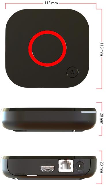 Actual product image infomir MAG 524 W3 (4 GB, Linux)