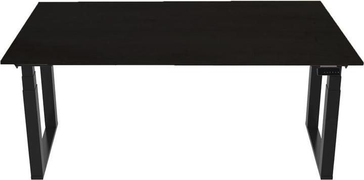 Immagine prodotto Contini höhenverstellbarer Bürotisch 180 x 80 cm schwarz / Gestell schwarz