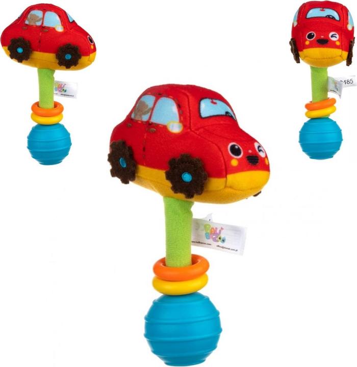 Bali Bazoo Plush vehicle rattle