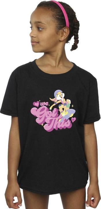 Actual product image Looney Tunes Girls Lola We Got This Skate Cotton T-Shirt (104)