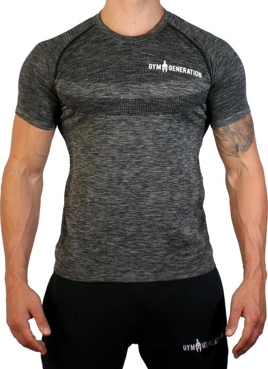 Gym Generation Seamless Shirt GUN METAL (S/M)