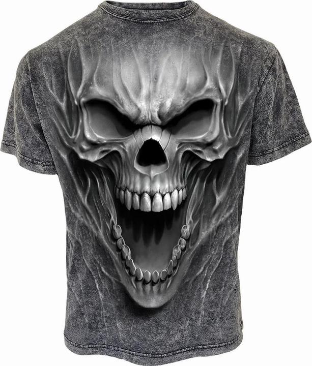 Actual product image Spiral Unisex Adult Acid Wash T-Shirt (4XL)