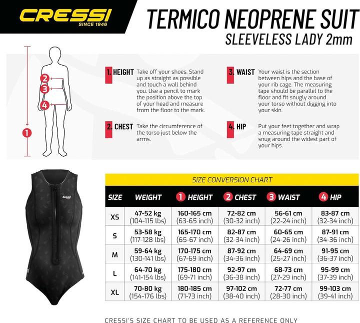 Actual product image Cressi Termico (2 mm, L)