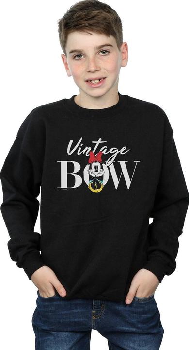 Immagine prodotto Disney Minnie Mouse Vintage Bow Felpa Ragazzi (140, 146)