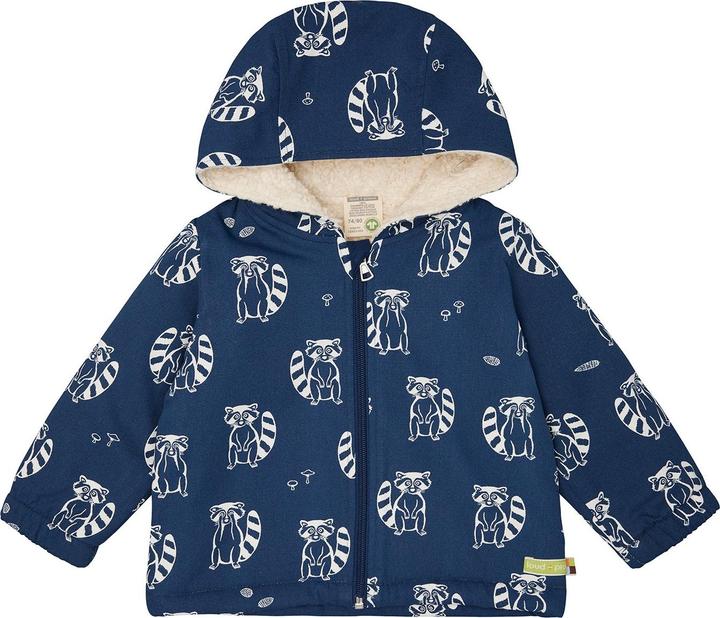 Produktbild loud + proud Wasserabweisende Jacke mit Teddyfutter (80)