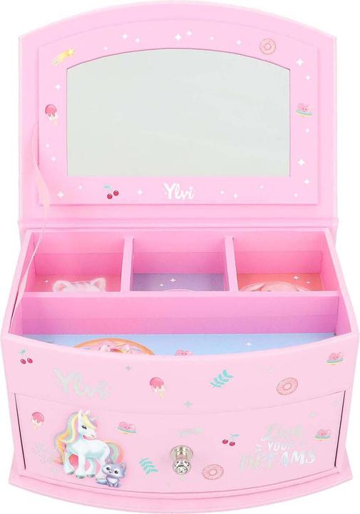Image du produit Magni Depesche Ylvi Boîte à bijoux petite rose 10,8x15,5x8,5cm