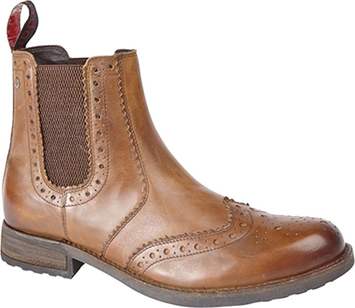 Produktbild Roamers LederStiefel mit Flügelkappe und elastischen Einsätzen (44.5)