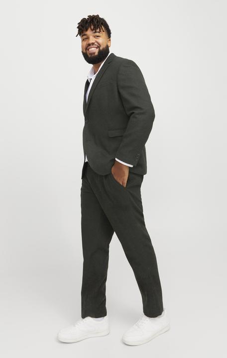 Image du produit Jack & Jones Plus Size Slim Fit Costume Blazer simple bout et pantalon (66)