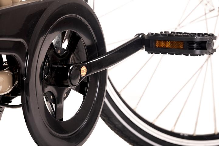 Actual product image Hollandia Women's e-city bike 28" Optima Basic Brown 7 gears (50 cm)