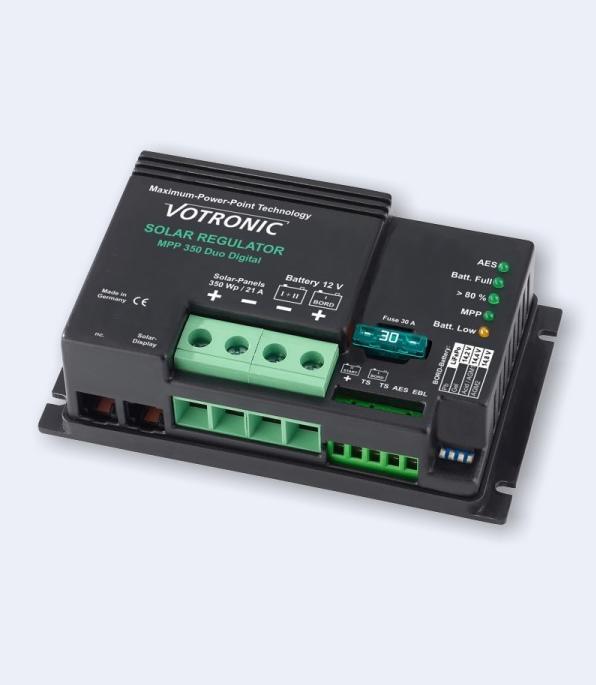 Produktbild Votronic 1720 MPP 350 Duo Digital 21A 12V MPPT Solar-Laderegler für zwei Batterien