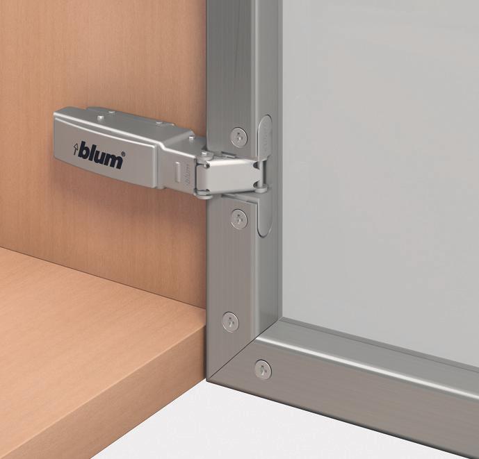 Produktbild Blum Aluminiumrahmen Topfband CLIP top 95 °, Mittelband