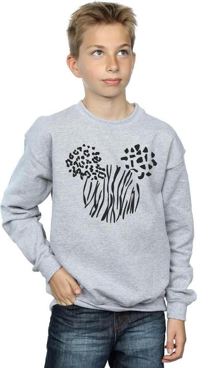 Actual product image Disney Boys Mickey Mouse Animal Sweatshirt (128)